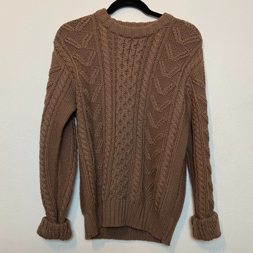 Vintage Braided Sweater
